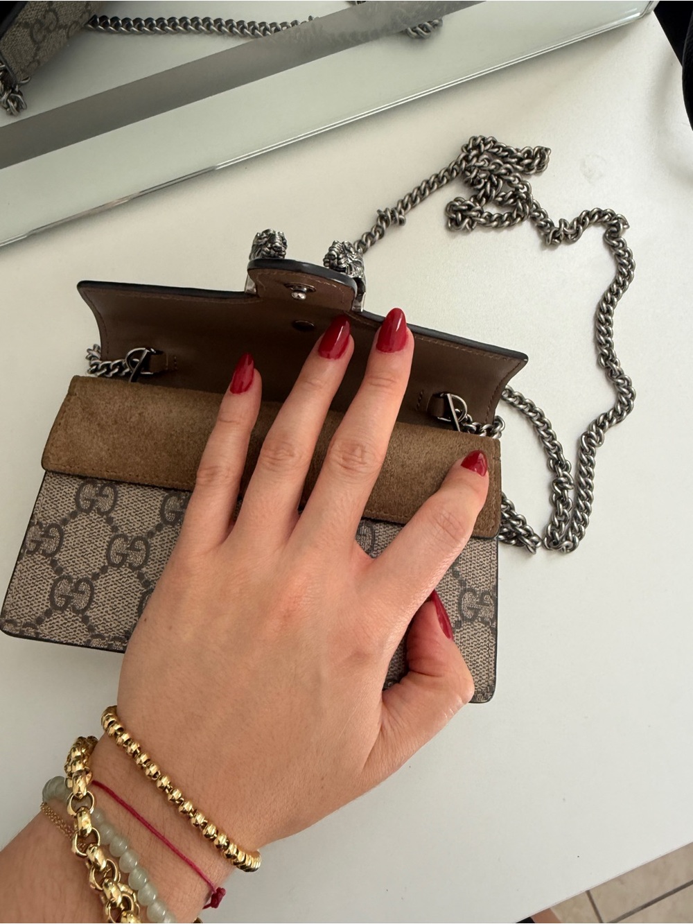 G Small Chain Shoulder Bag